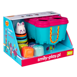 PIRAMIDKA SORTER zamek króliczka Smily Play 4