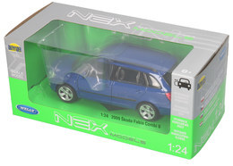 Auto Skoda FABIA II combi model metalowy WELLY 1:24 7