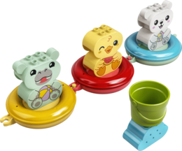 Zabawa w kąpieli: pływający pociąg ze zwierzątkami LEGO DUPLO 4