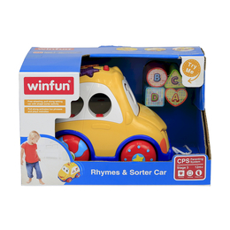 AUTO WESOŁEK SORTER Z DŹWIĘKAMI Smily Play 3