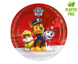 Talerzyki papierowe PSI PATROL 20cm 2