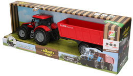 Traktor z przyczepą światła dźwięk 3