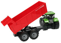 Traktor z przyczepą światła dźwięk 5