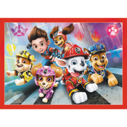 Puzzle 4w1 PSI PATROL w mieście 3