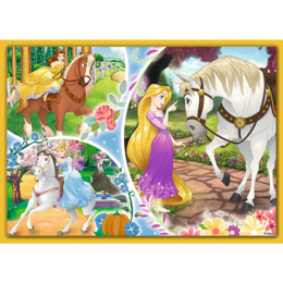 Puzzle 4w1 KSIEŻNICZKI Szczęśliwy dzień 3