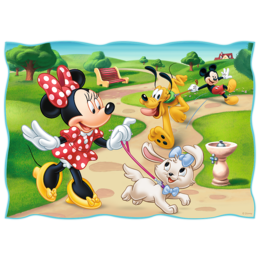 Puzzle 4w1 Fajny dzień Mikiego MYSZKA MIKI 2