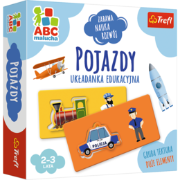 GRA POJAZDY układanka edukacyjna 2