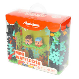 Klocki MINI WAFLE Pokaz lotniczy 148el 5