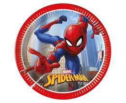 Talerzyki papierowe SPIDERMAN 19,5cm 2