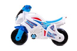 Jeździk motor POLICJA odpychacz 4