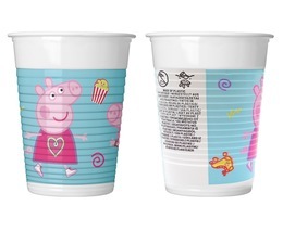 Kubeczki plastikowe ŚWINKA PEPPA 2
