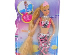 Lalka SYRENKA cekiny DEFA LUCY 8