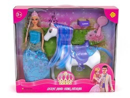 DEFA Lalka Księżniczka z koniem /brak zdjęć/ 8