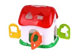 SORTER DOMEK + KLUCZYKI 4