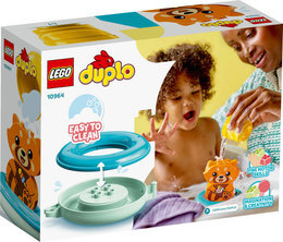 Zabawa w kąpieli: pływająca czerwona panda LEGO DUPLO 3