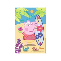 Puzzle 54 mini ŚWINKA PEPPA SURFING 2