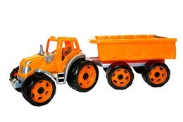 Traktor z przyczepą do piaskownicy 2