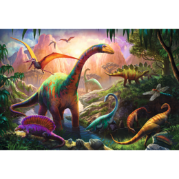 Puzzle 100 ŚWIAT DINOZAURÓW  2