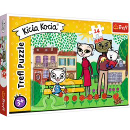 Puzzle 24 Maxi ZABAWY KICI KOCI  2