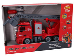 AUTO DO SKRĘCANIA straż pożarna z dżwiękiem Smily Play 4