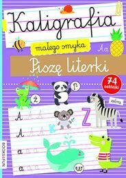 Książka KALIGRAFIA Piszę literki 4