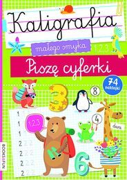 Książka KALIGRAFIA Piszę cyferki 3