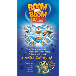 Gra BOOM BOOM psiaki i kociaki  4