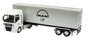 AutoTIR MAN TGX z naczepą 1:32 model metalowy WELLY 3