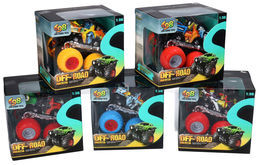 Auto MONSTER TRUCK samochód terenowy w pudełku 2