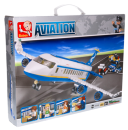 Klocki Sluban Aviation SAMOLOT PASAŻERSKI 2