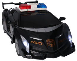 SPORTOWE AUTO STEROWANE NA RADIO POLICJA  2