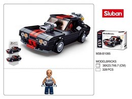 Klocki Sluban auto wyścigowe Model Bricks 9