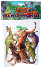 Figurki DINOZAURY zestaw  3