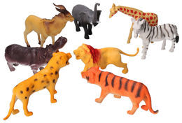 Figurki zwierzęta safari zestaw  2