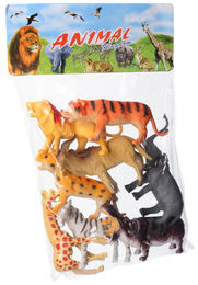 Figurki zwierzęta safari zestaw  3