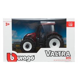 Traktor VALTRA N174 Burago, model metalowy 2