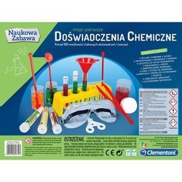 Doświadczenia chemiczne NAUKOWA ZABAWA Clementoni 5
