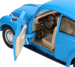 Auto Volkswagen Beetle GARBUS model metalowy WELLY 12