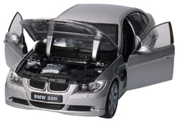 Auto BMW 330i model metalowy WELLY 1:24 7