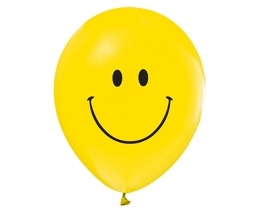 Balony z nadrukiem UŚMIECH 5szt 3