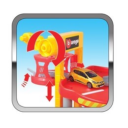 Parking samochodowy STRAZ POŻARNA Burago 15