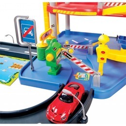 Parking samochodowy STRAZ POŻARNA Burago 14