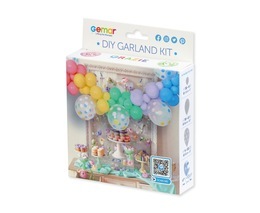 Girlanda balonowa DIY Makaron, 65 szt. 2
