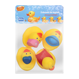 Zabawki do kąpieli KACZKI SMILY PLAY 2