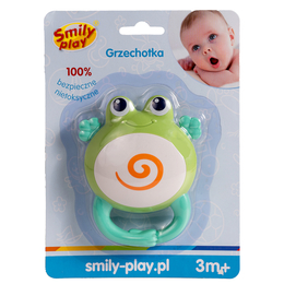 Grzechotka dla maluszka ŻABA SMILY PLAY 2