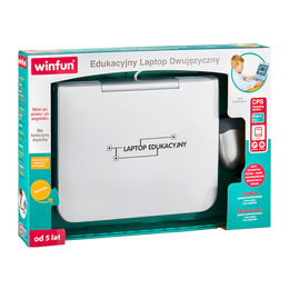 Edukacyjny LAPTOP DWUJĘZYCZNY Smily Play 2