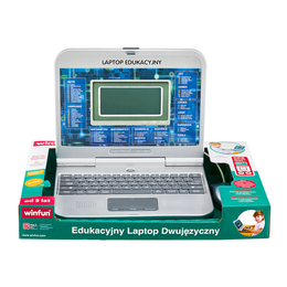 Edukacyjny LAPTOP DWUJĘZYCZNY Smily Play 3