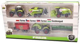 TRAKTOR zestaw z maszynami i kombajn 5