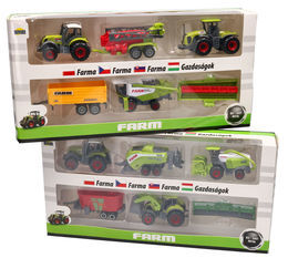 TRAKTOR zestaw z maszynami i kombajn 2