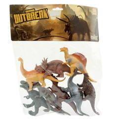 Figurki DINOZAURY zestaw 3